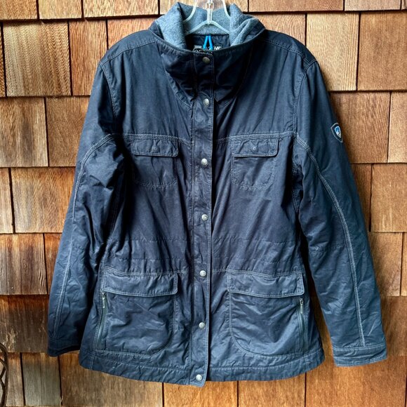 Kuhl Born In The Mountains Black/Gray Projekt Jacket in Women's Large - Picture 10 of 14